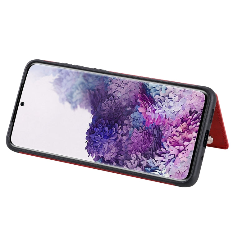 For Galaxy S20 Plus Calf Texture Horizontal Flip Leather Case with Holder & Card Slots & Frame