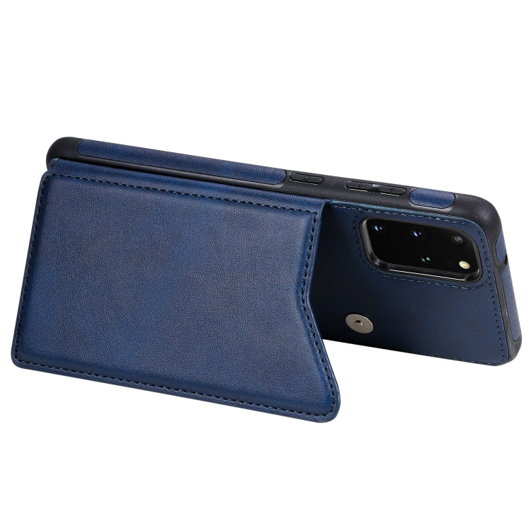 For Galaxy S20 Plus Calf Texture Horizontal Flip Leather Case with Holder & Card Slots & Frame