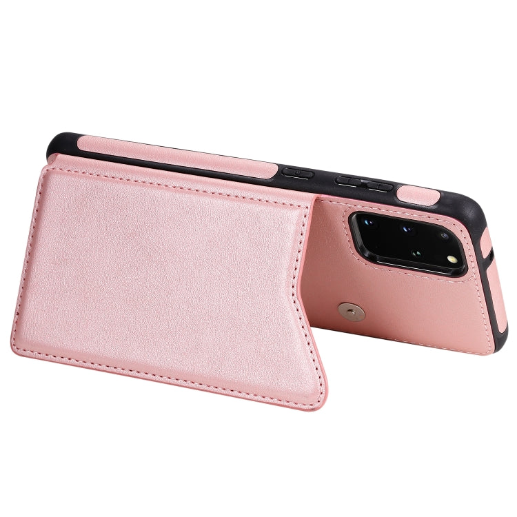 For Galaxy S20 Plus Calf Texture Horizontal Flip Leather Case with Holder & Card Slots & Frame