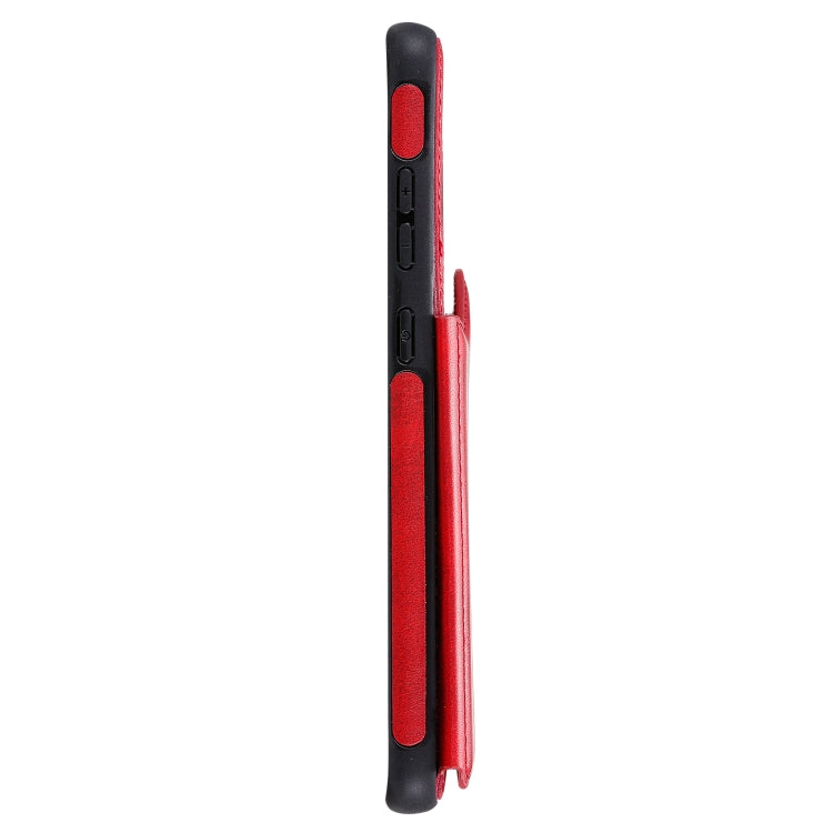 For Galaxy S20 Ultra Calf Texture Horizontal Flip Leather Case with Holder & Card Slots & Frame