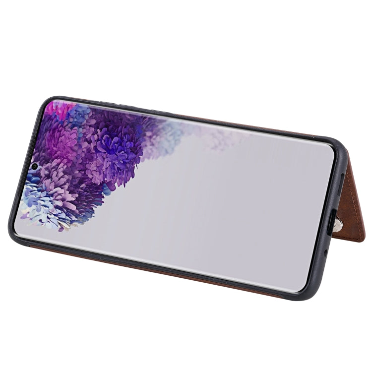 For Galaxy S20 Ultra Calf Texture Horizontal Flip Leather Case with Holder & Card Slots & Frame
