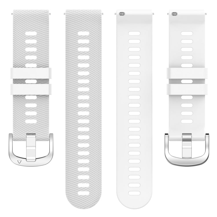 For Xiaomi Haylou Solar LS01 19mm Cross Textured Silicone Watch Band