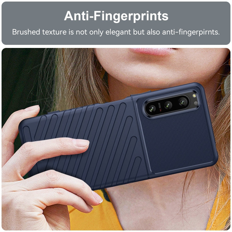 For Sony Xperia 5 IV Thunderbolt Shockproof TPU Protective Phone Case