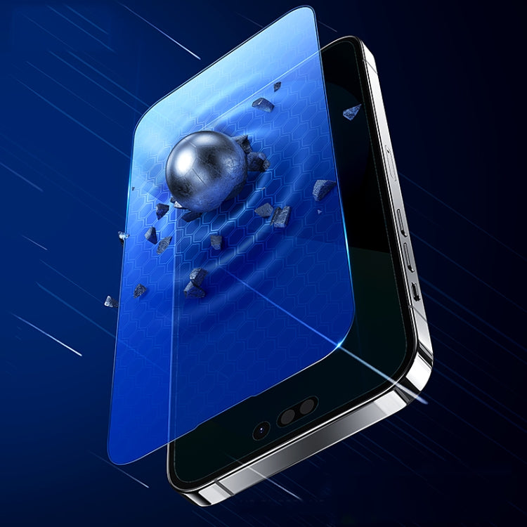 For iPhone 14 Pro USAMS US-BH804 Full Screen HD Tempered Glass with Installation Tool