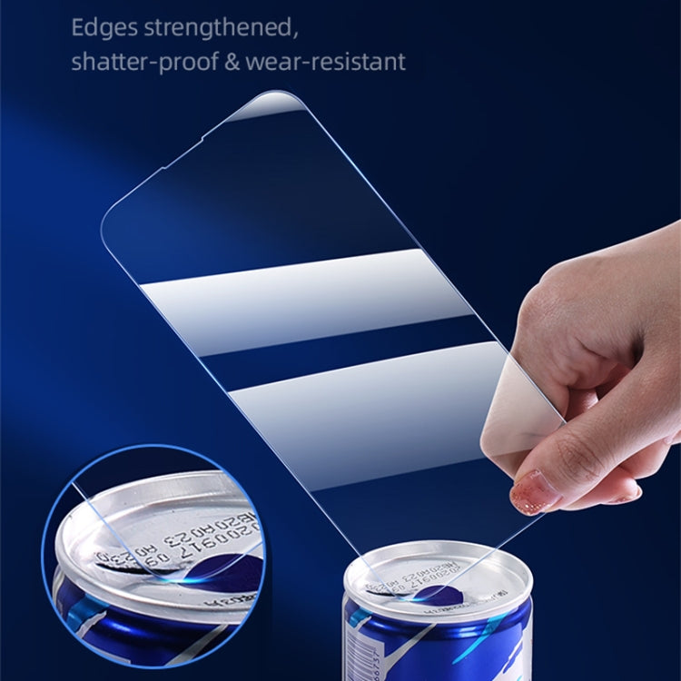 For iPhone 14 Pro Max USAMS US-BH806 Full Screen HD Tempered Glass with Installation Tool