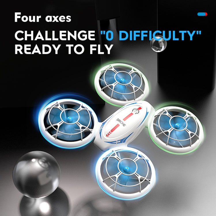 JJR/C RH826 2.4G Four-axis Lighting Remote Control Aircraft Drone(White)