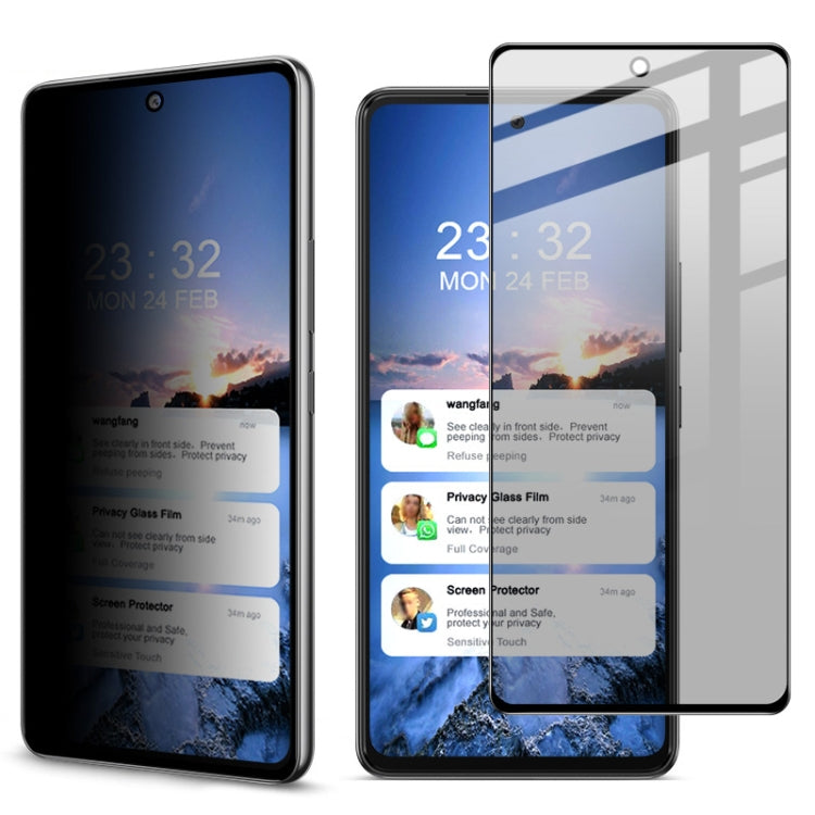 imak HD Full Screen Anti-spy Tempered Glass Protective Film For Samsung Galaxy A53 5G