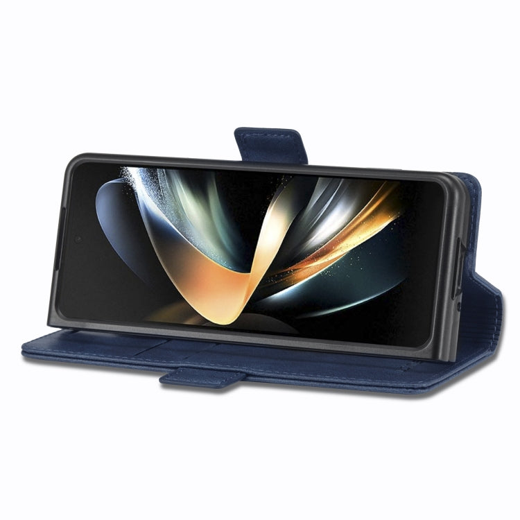 For Samsung Galaxy Z Fold4 5G LC.IMEEKE RFID Anti-theft Leather Phone Case