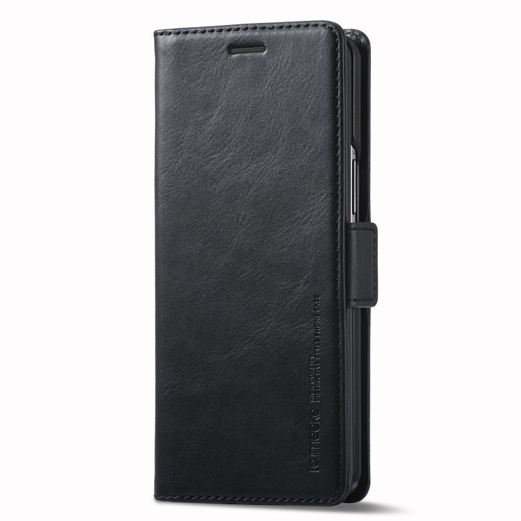 For Samsung Galaxy Z Fold3 5G LC.IMEEKE RFID Anti-theft Leather Phone Case