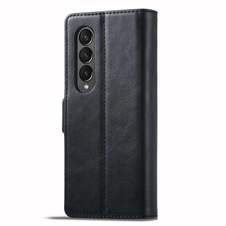 For Samsung Galaxy Z Fold3 5G LC.IMEEKE RFID Anti-theft Leather Phone Case