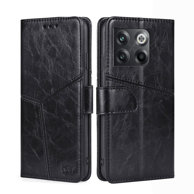 For OnePlus Ace Pro 5G Geometric Stitching Leather Phone Case