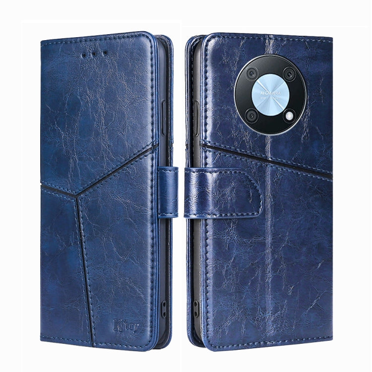 For Huawei nova Y90 4G Geometric Stitching Leather Phone Case
