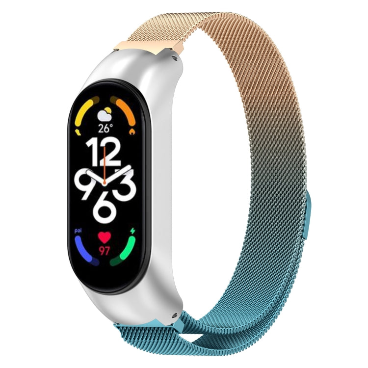 For Xiaomi Mi Band 7 / 7NFC Milan Metal Stainless Steel Watch Band