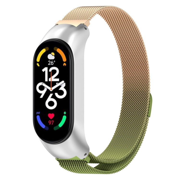 For Xiaomi Mi Band 7 / 7NFC Milan Metal Stainless Steel Watch Band
