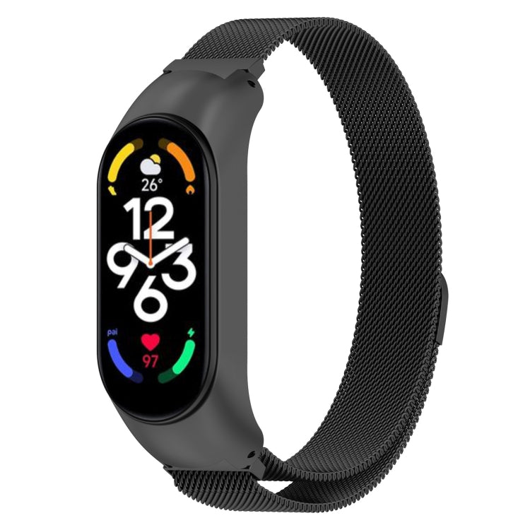 For Xiaomi Mi Band 7 / 7NFC Milan Metal Stainless Steel Watch Band