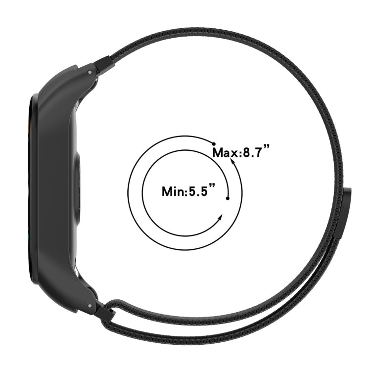 For Xiaomi Mi Band 7 / 7NFC Milan Metal Stainless Steel Watch Band