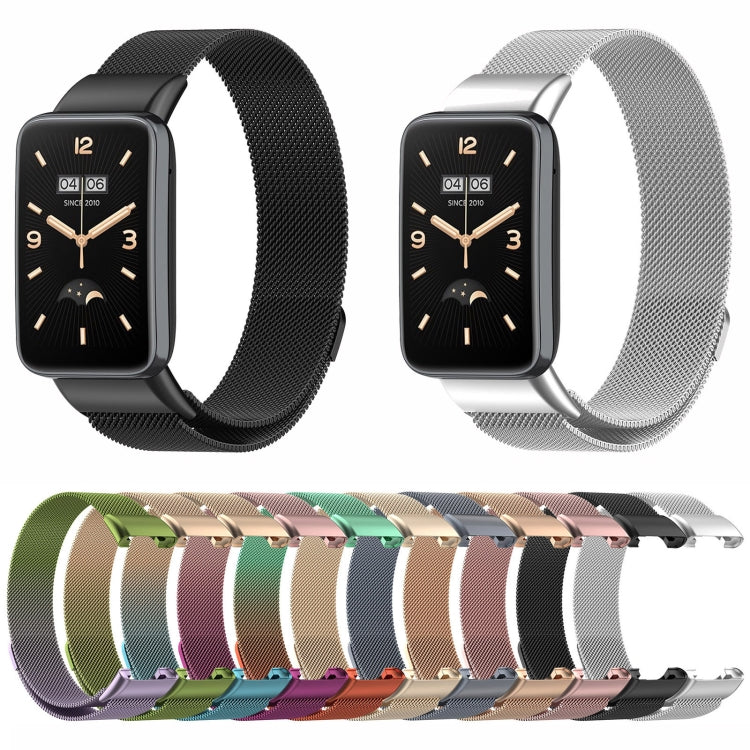 For Xiaomi Mi Band 7 Pro Milanese Stainless Steel Watch Band