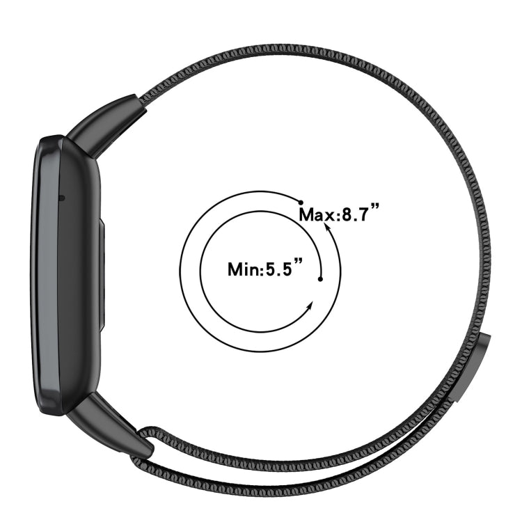 For Xiaomi Mi Band 7 Pro Milanese Stainless Steel Watch Band