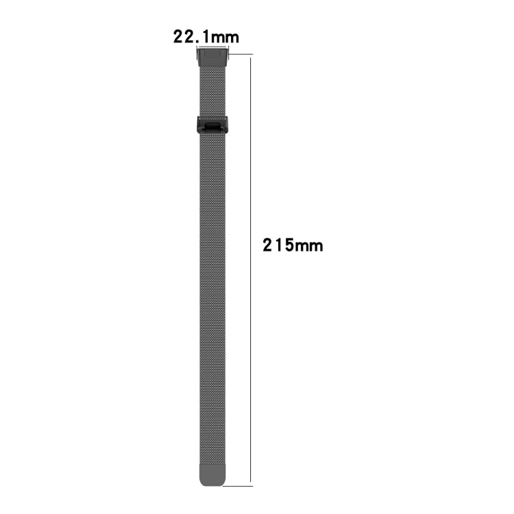 For Xiaomi Mi Band 7 Pro Milanese Stainless Steel Watch Band