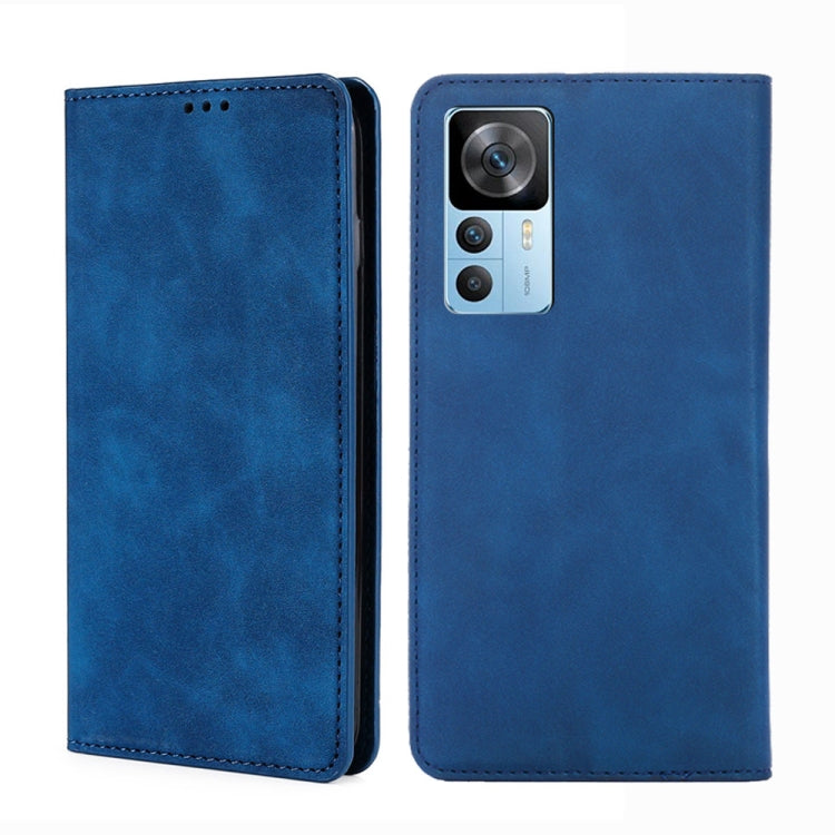 For Xiaomi Redmi K50 Ultra/Xiaomi 12T/Xiaomi 12T Pro Skin Feel Magnetic Horizontal Flip Leather Phone Case