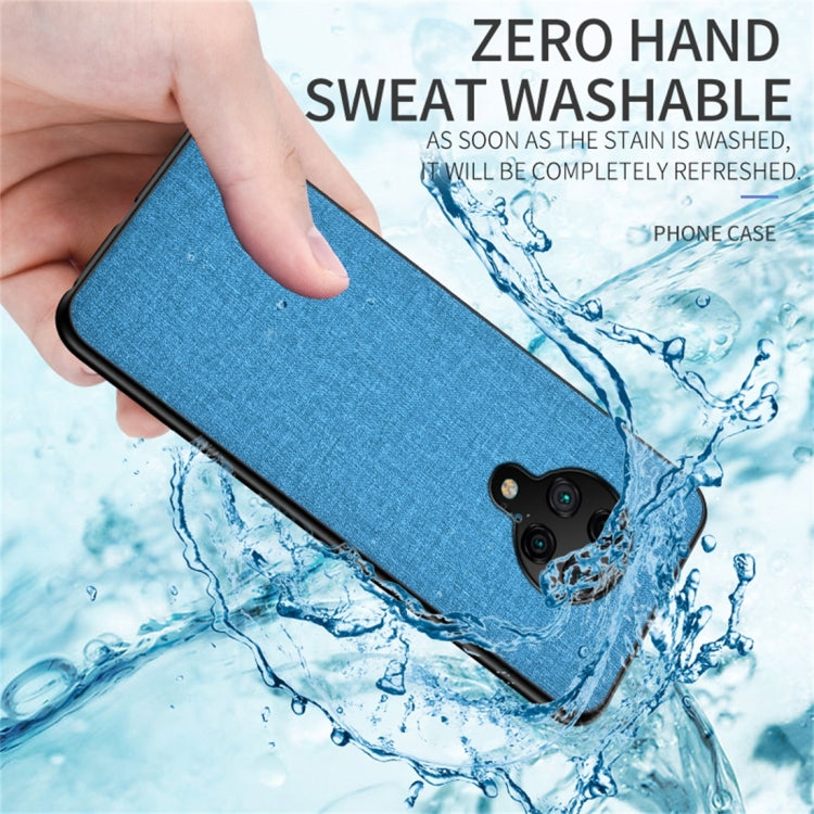 For Xiaomi Redmi K30 Pro Shockproof Cloth Texture PC + TPU Protective Case