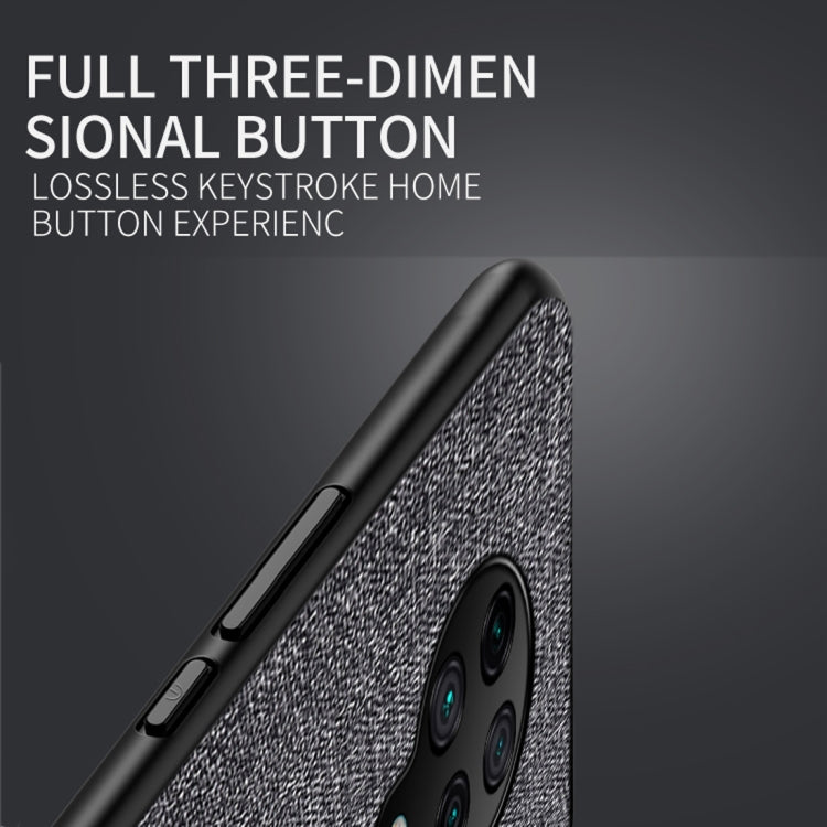 For Xiaomi Redmi K30 Pro Shockproof Cloth Texture PC + TPU Protective Case