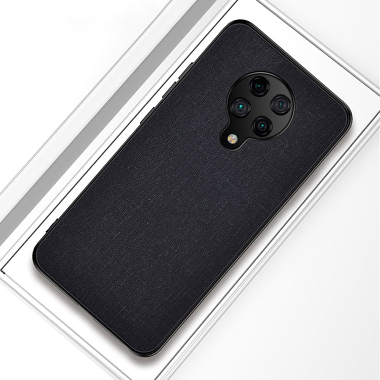 For Xiaomi Redmi K30 Pro Shockproof Cloth Texture PC + TPU Protective Case