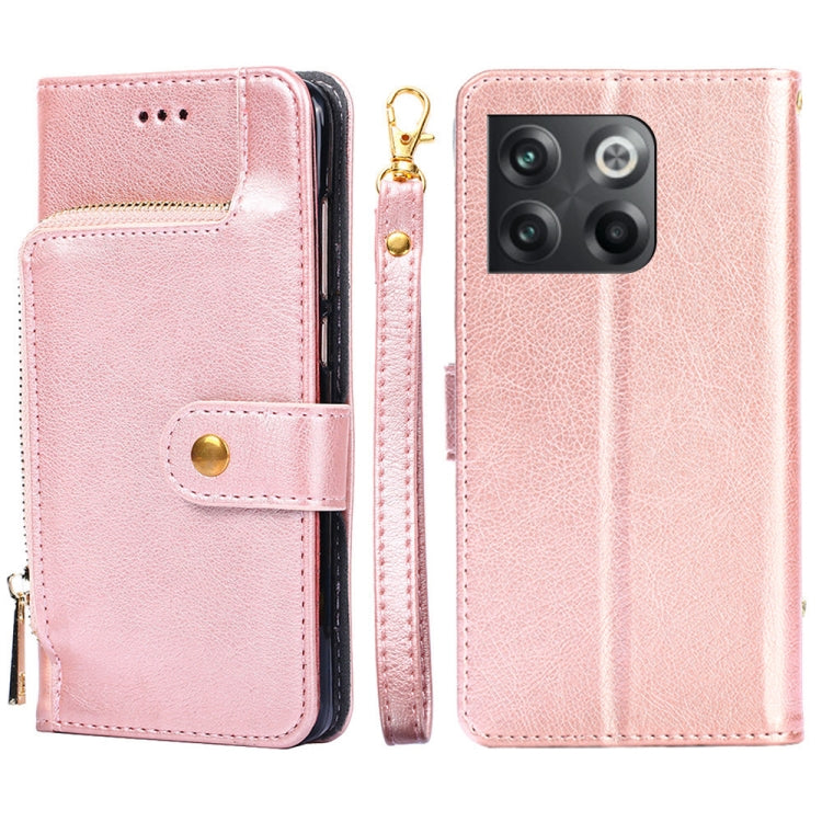 For OnePlus Ace Pro 5G Zipper Bag Leather Phone Case
