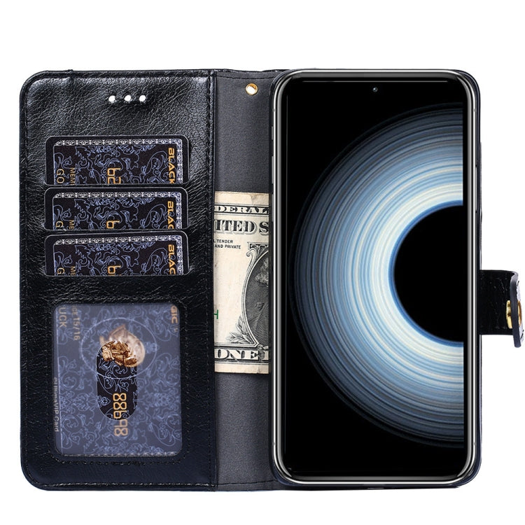 For Asus Zenfone 9 Zipper Bag Leather Phone Case