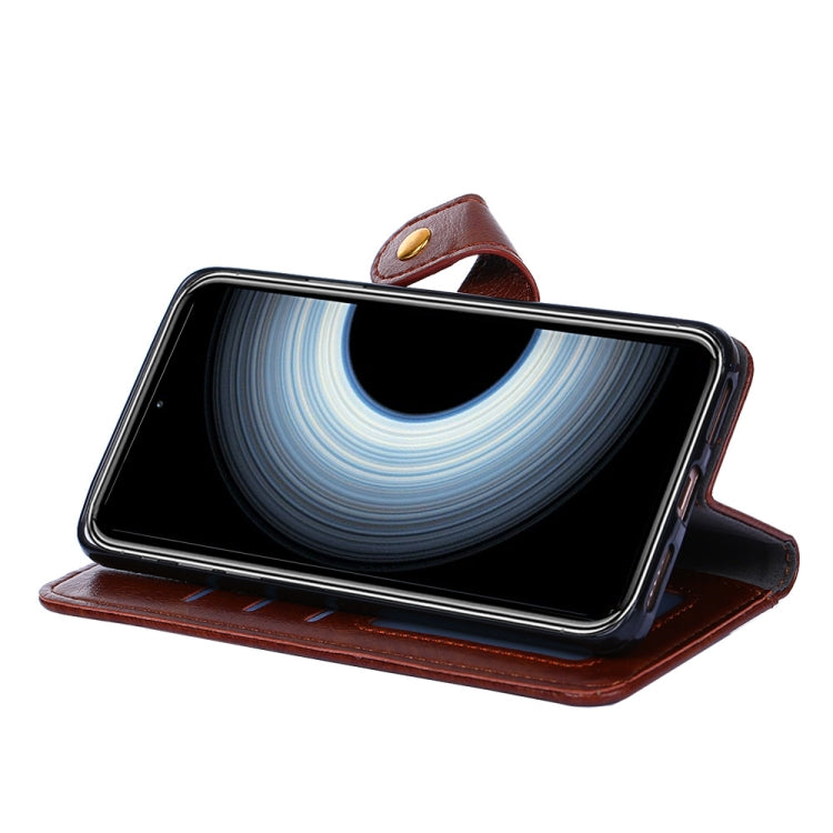 For Asus Zenfone 9 Zipper Bag Leather Phone Case