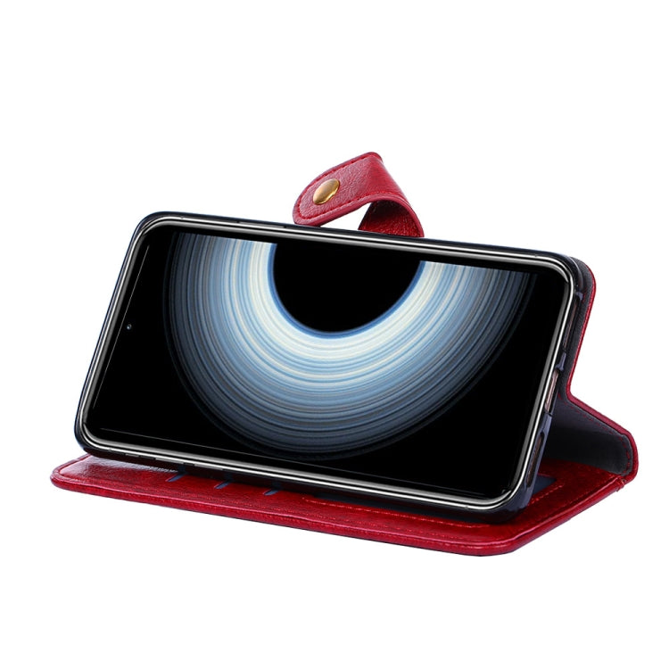 For Asus Zenfone 9 Zipper Bag Leather Phone Case