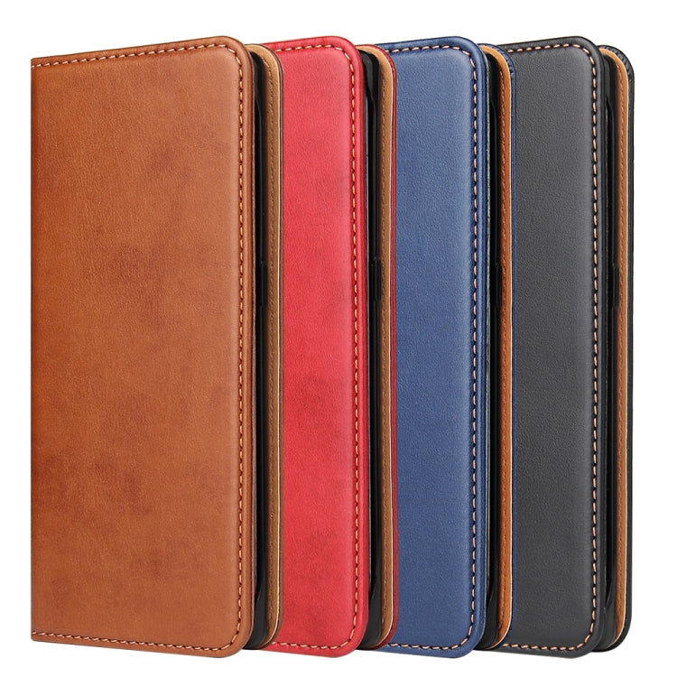 For Huawei Mate 30 Pro Fierre Shann PU Genuine Leather Texture Horizontal Flip Leather Case with Holder & Card Slots & Wallet