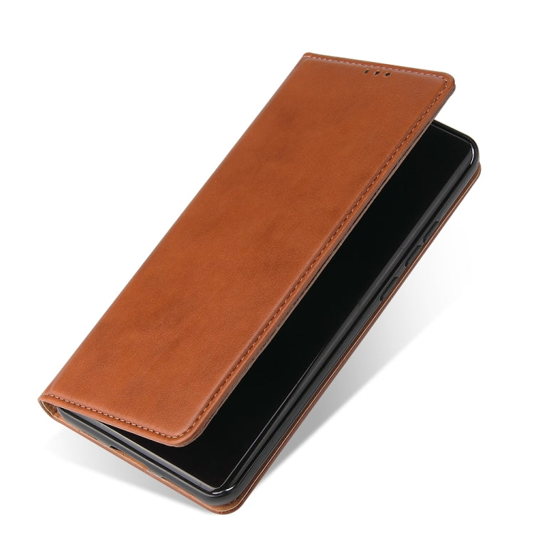 For Huawei P40 Fierre Shann PU Genuine Leather Texture Horizontal Flip Leather Case with Holder & Card Slots & Wallet