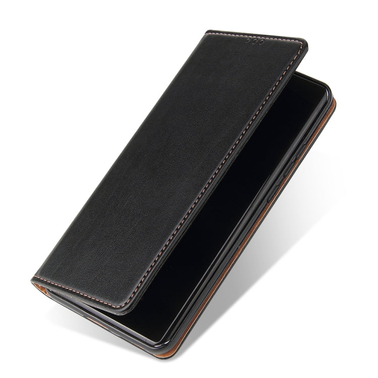 For Huawei P40 Pro Fierre Shann PU Genuine Leather Texture Horizontal Flip Leather Case with Holder & Card Slots & Wallet