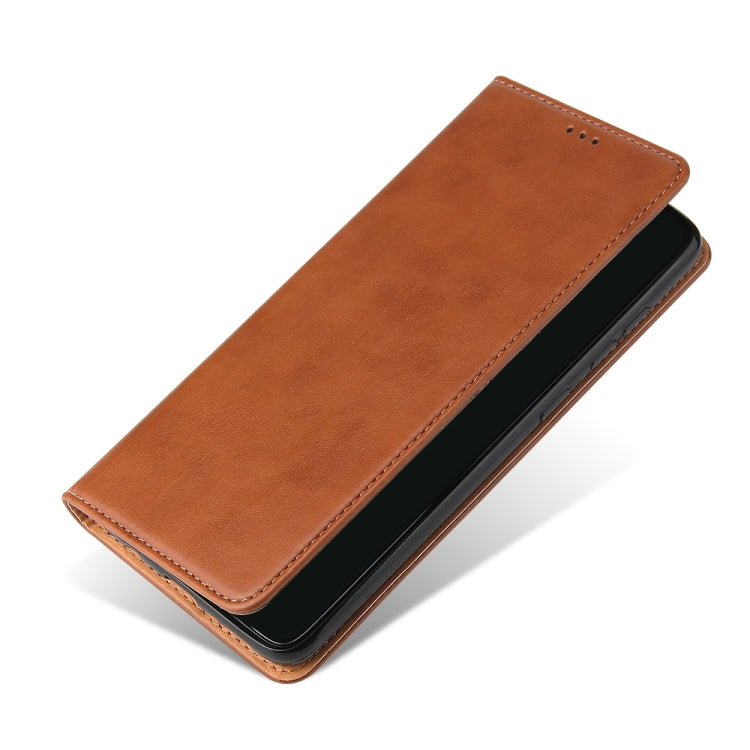 For Galaxy A71 Fierre Shann PU Genuine Leather Texture Horizontal Flip Leather Case with Holder & Card Slots & Wallet