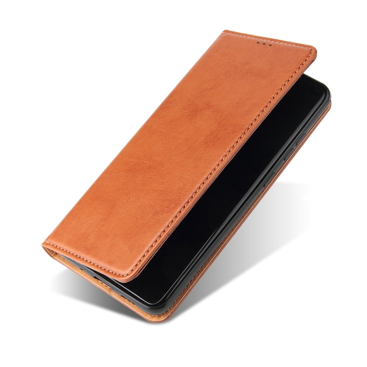 For Galaxy S20 Ultra Fierre Shann PU Genuine Leather Texture Horizontal Flip Leather Case with Holder & Card Slots & Wallet