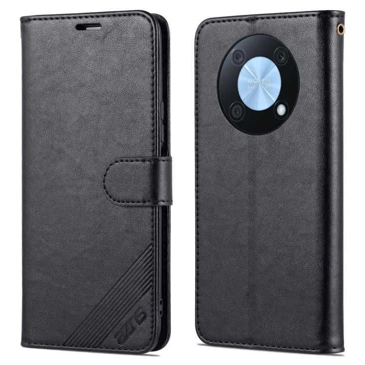 For Huawei Enjoy 50 Pro/Nova Y90 AZNS Sheepskin Texture Flip Leather Phone Case