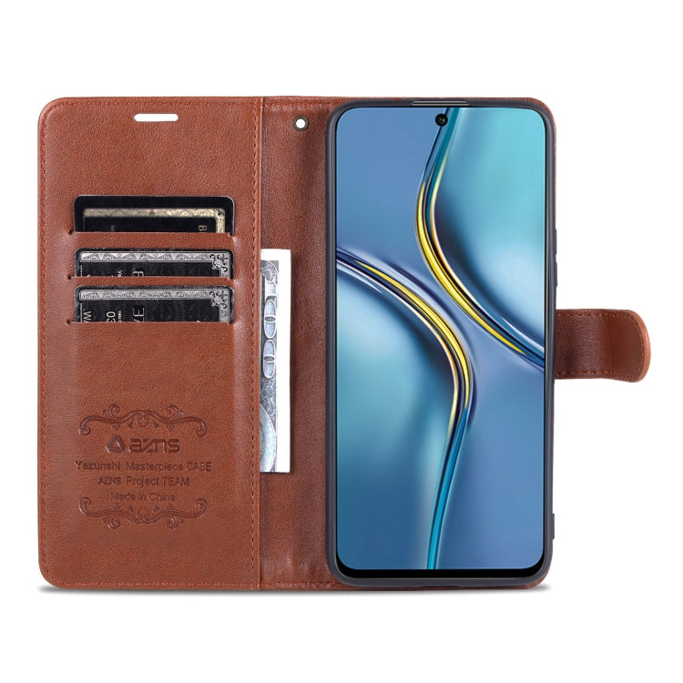 For Huawei Enjoy 50 Pro/Nova Y90 AZNS Sheepskin Texture Flip Leather Phone Case