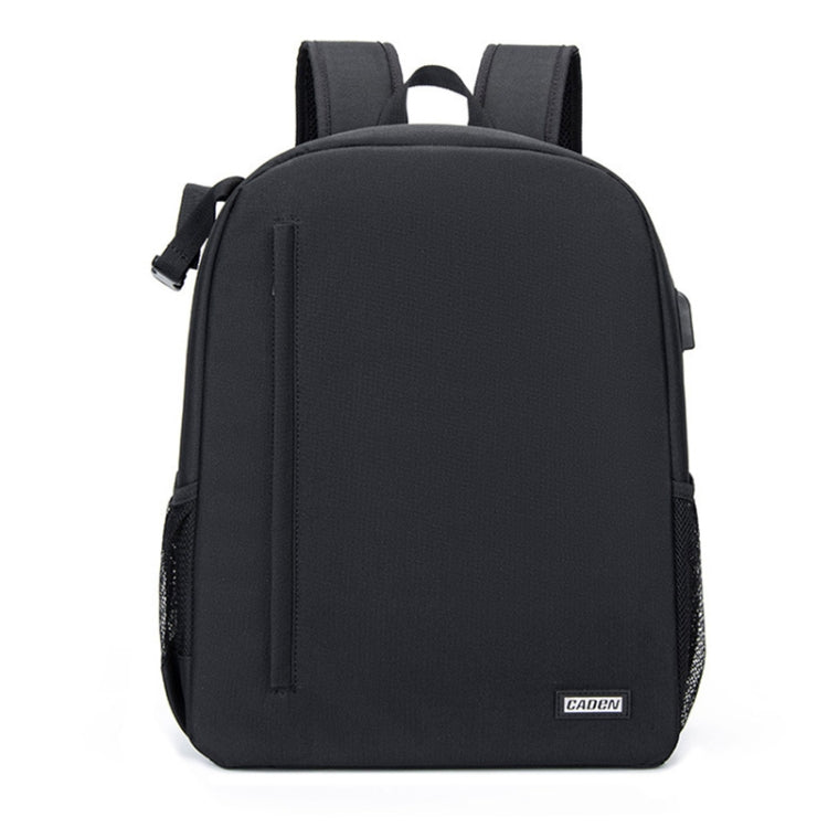 CADeN D6 III Nylon Anti-theft Backpack Digital Camera Bag, Size:32 x 16 x 42cm(Black)