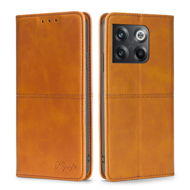 For OnePlus Ace Pro 5G Cow Texture Magnetic Horizontal Flip Leather Phone Case
