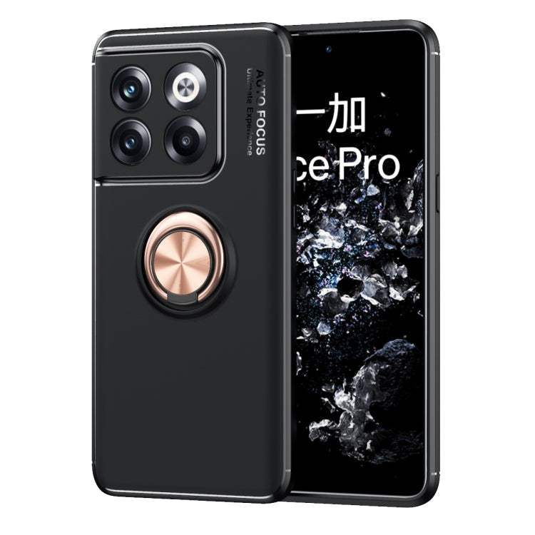 For OnePlus 10T/Ace Pro Metal Ring Holder TPU Phone Case