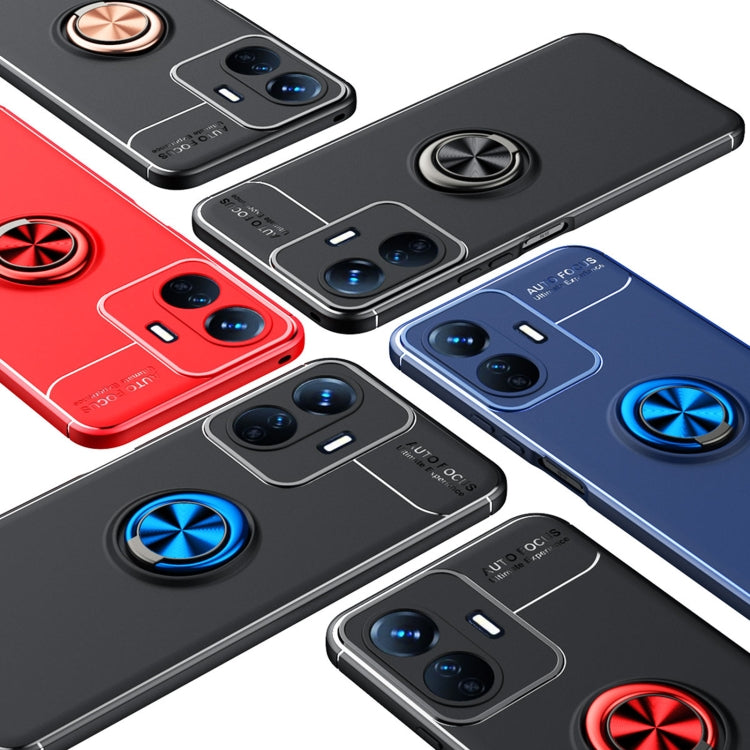 For vivo iQOO/Y77e Metal Ring Holder TPU Phone Case