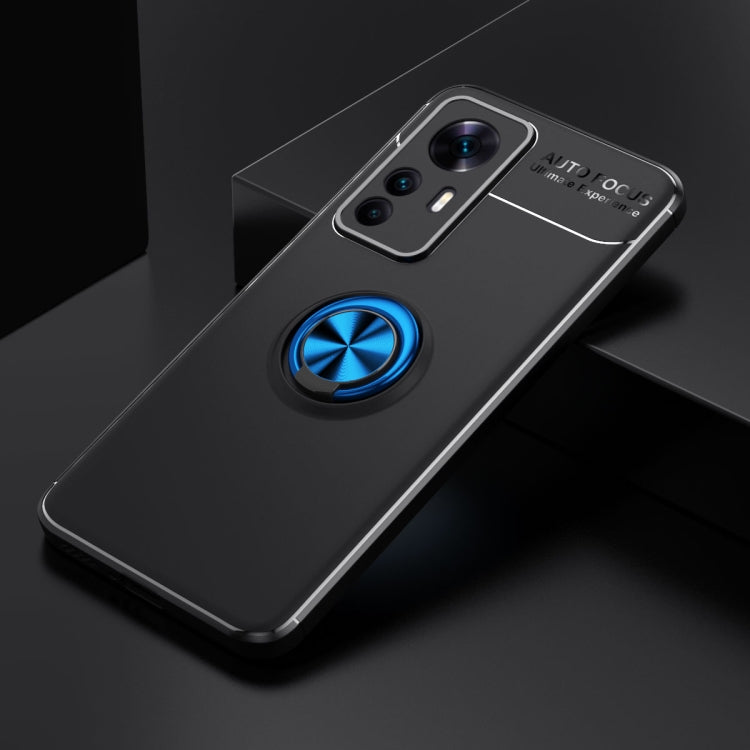 For Xiaomi Redmi K50 Ultra / 12T / 12T Pro Metal Ring Holder TPU Phone Case