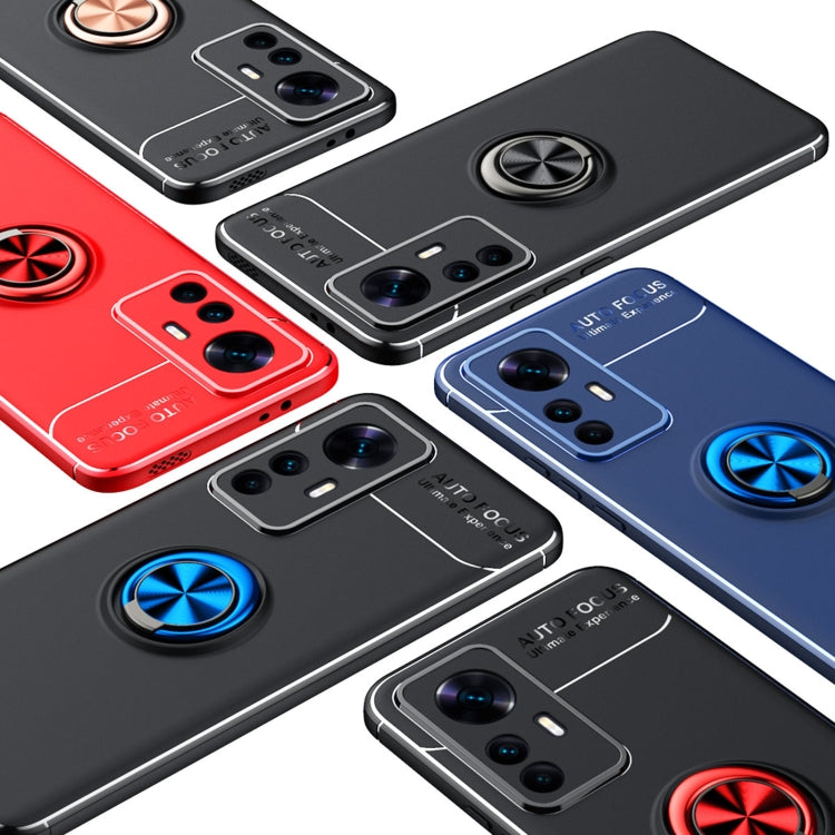 For Xiaomi Redmi K50 Ultra / 12T / 12T Pro Metal Ring Holder TPU Phone Case