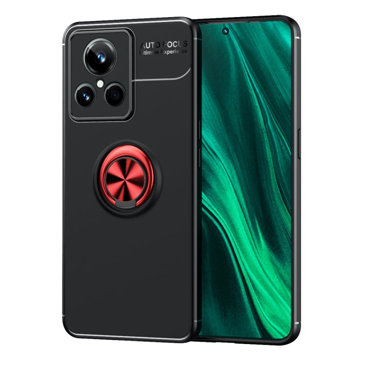 For Realme GT2 Explorer Master Metal Ring Holder TPU Phone Case