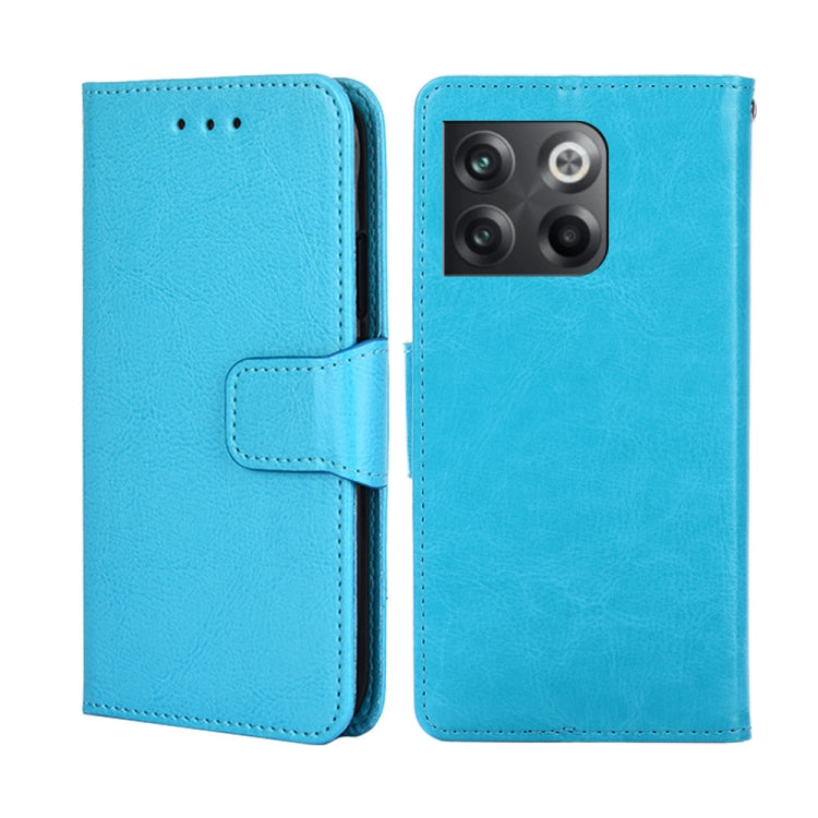 For OnePlus Ace Pro 5G Crystal Texture Horizontal Flip Leather Phone Case