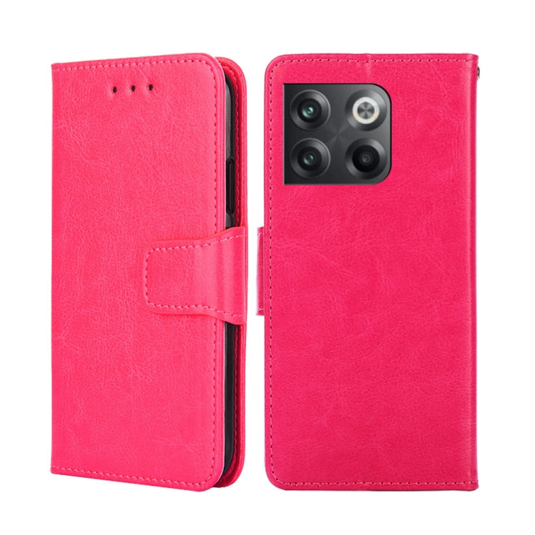 For OnePlus Ace Pro 5G Crystal Texture Horizontal Flip Leather Phone Case
