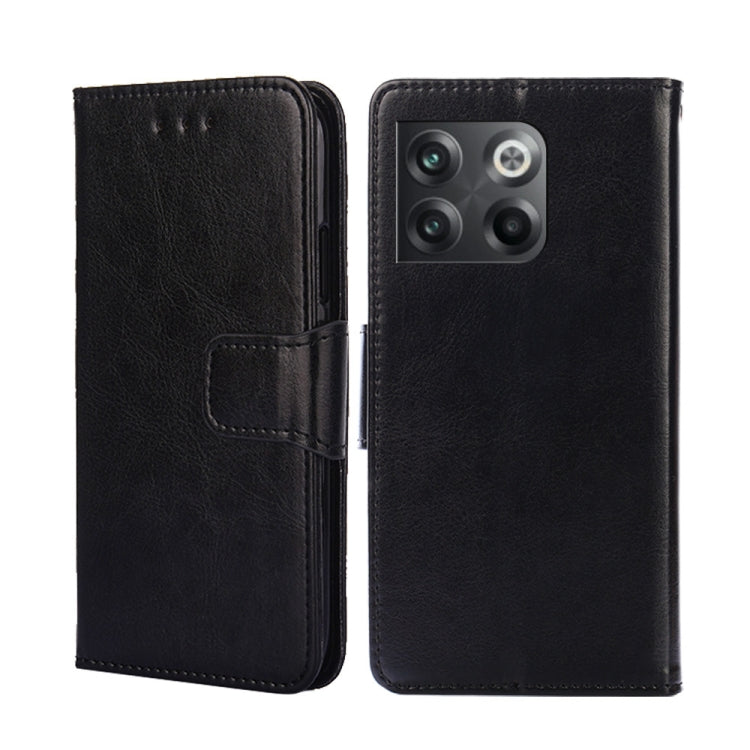 For OnePlus Ace Pro 5G Crystal Texture Horizontal Flip Leather Phone Case