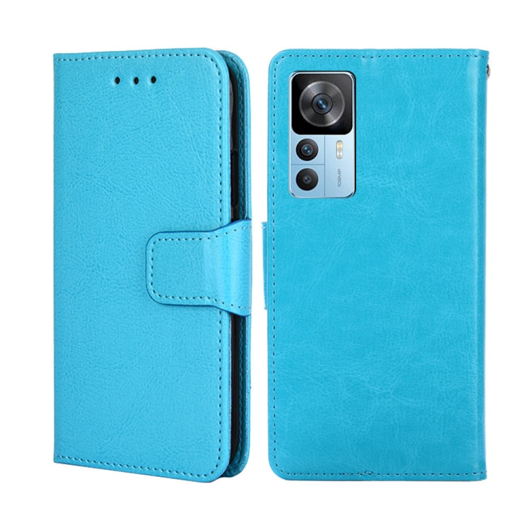 For Xiaomi Redmi K50 Ultra/Xiaomi 12T/Xiaomi 12T Pro Crystal Texture Horizontal Flip Leather Phone Case