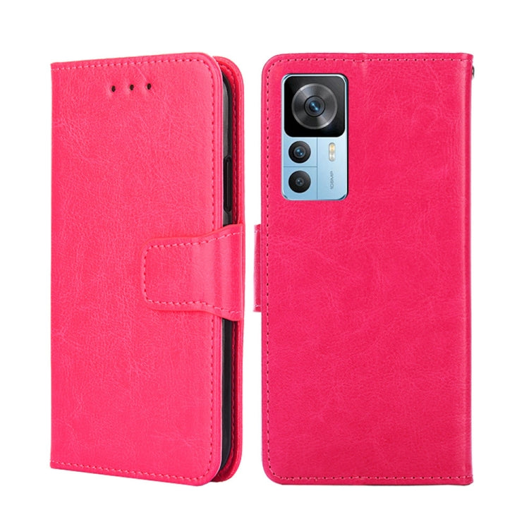 For Xiaomi Redmi K50 Ultra/Xiaomi 12T/Xiaomi 12T Pro Crystal Texture Horizontal Flip Leather Phone Case